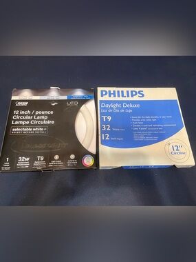 Phillips 12"Circular Round Fluorescent Light bulbs New lot